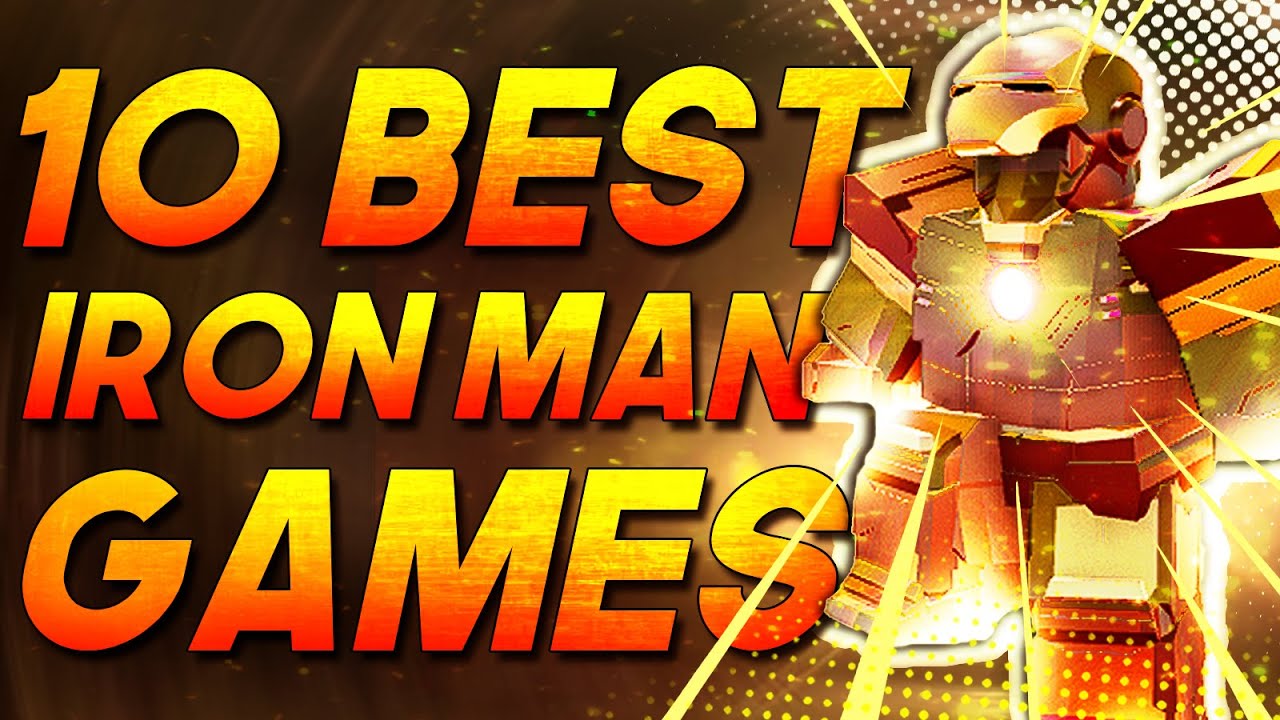 Top 13 Best Roblox Iron Man games