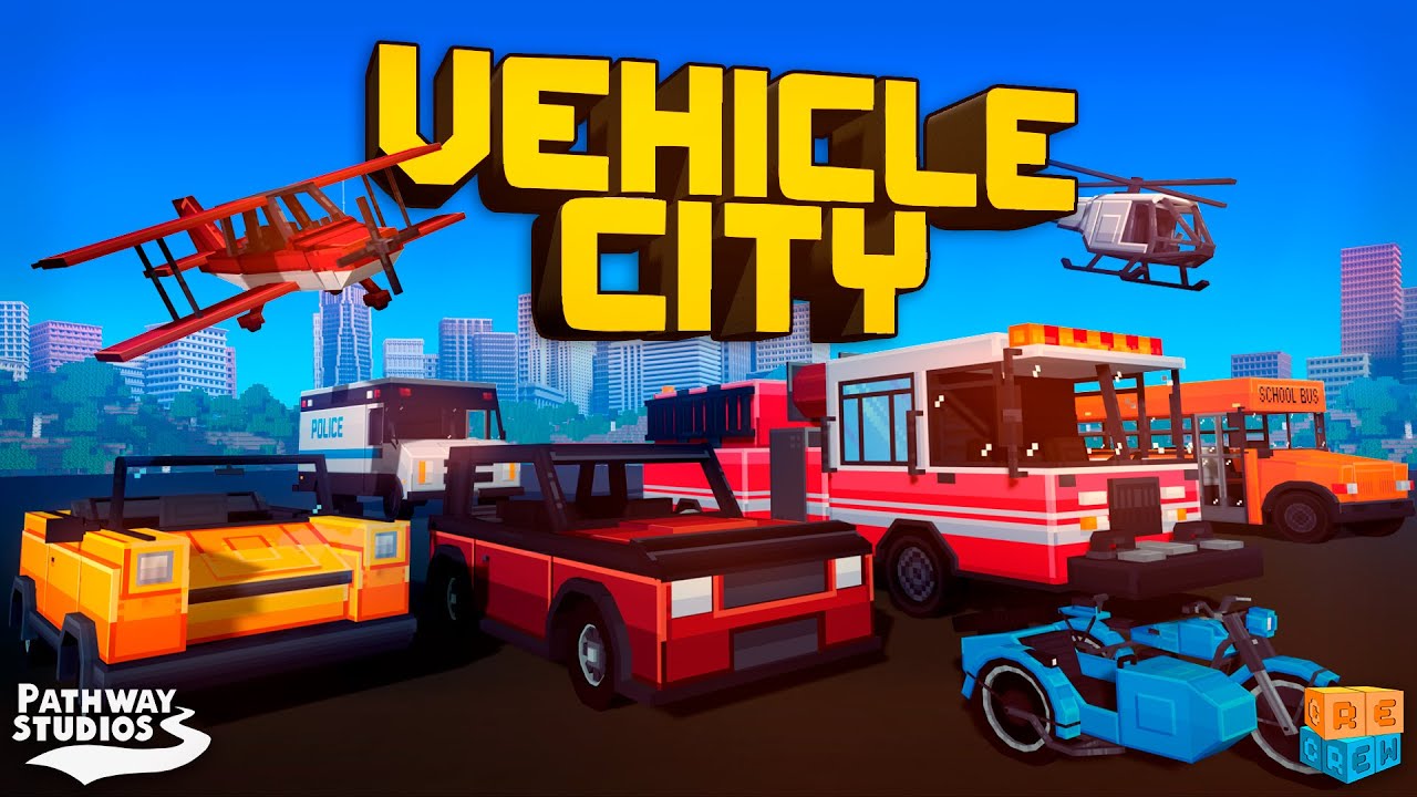 The new Minecraft world: Vehicle City Trailer