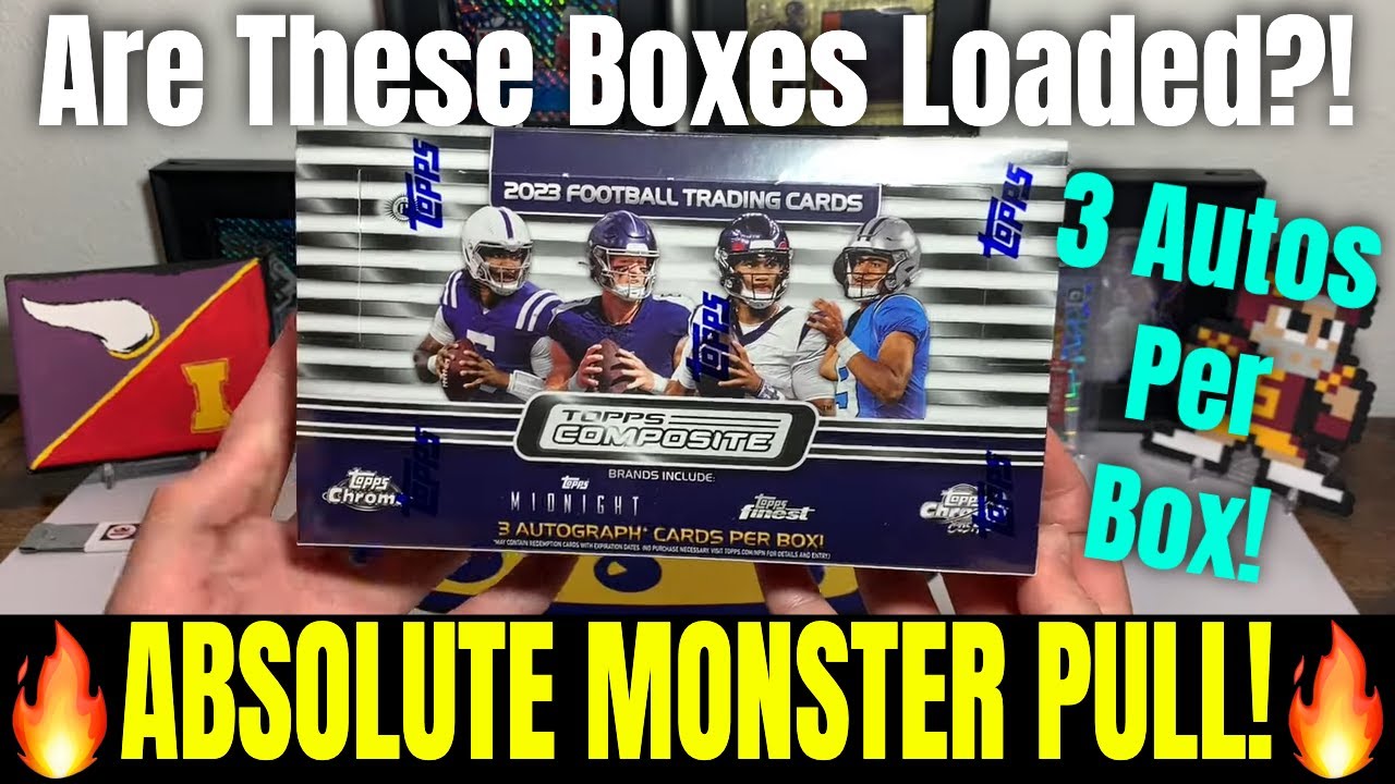 *🔥ABSOLUTE MONSTER OUT OF THIS 2023 TOPPS COMPOSITE HOBBY BOX!!🔥* 3 Autographs Per Box & More!!