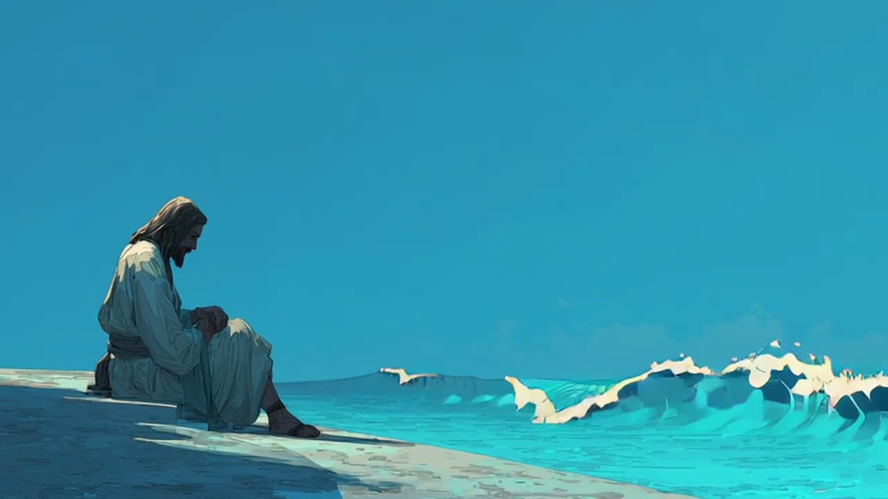 Feeling Anxious? Find Peace with Jesus by the Ocean