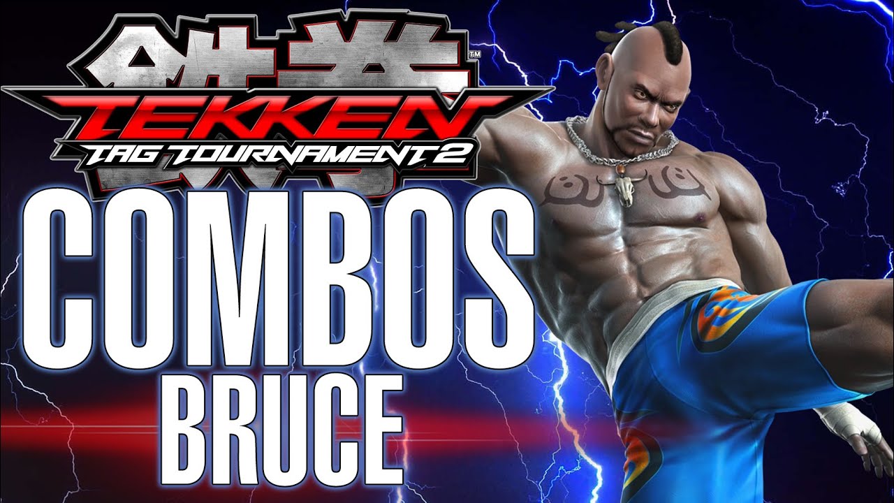 BRUCE IRVIN sample combos, easy routes, guide and tutorial - TEKKEN TAG TOURNAMENT 2 COMBO GUIDE