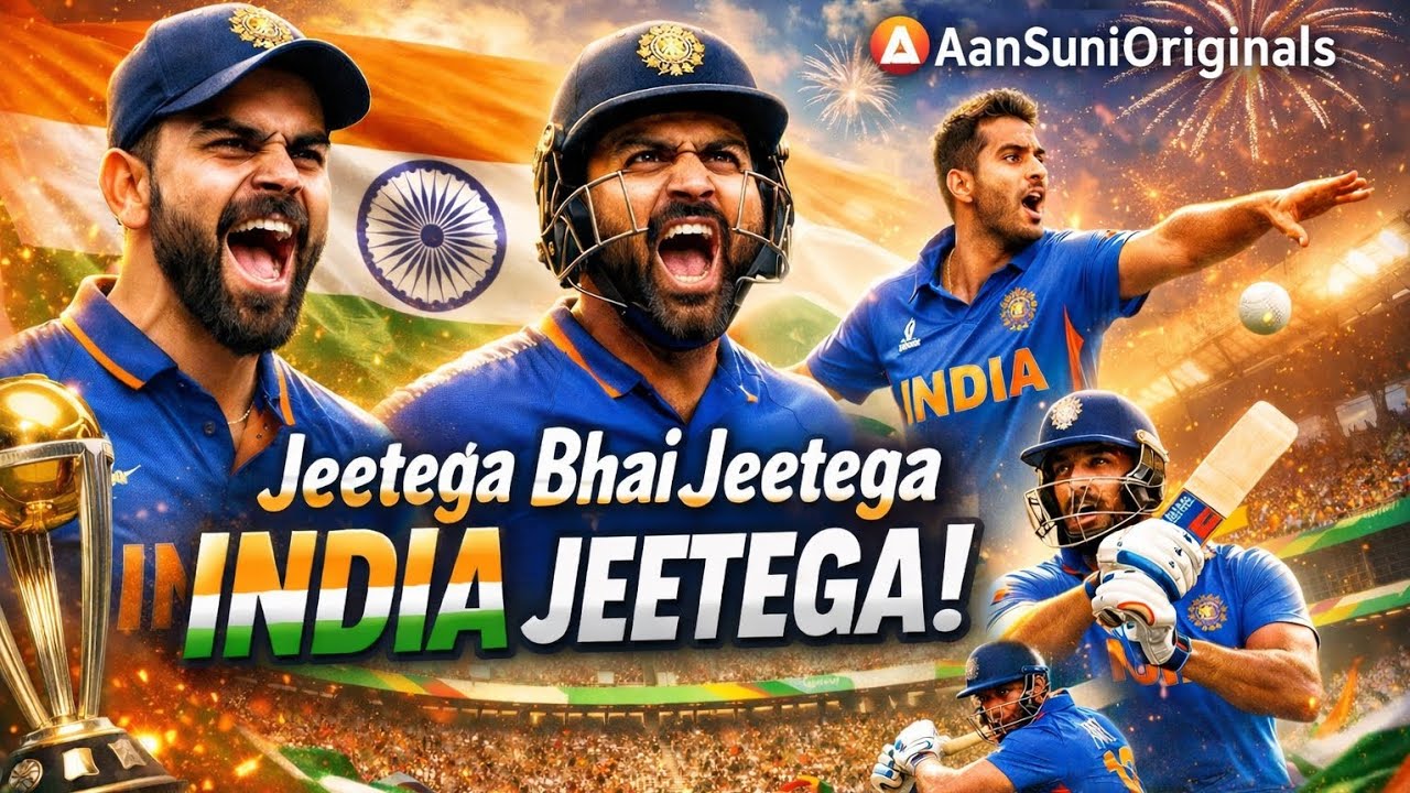 Jeetega Bhai Jeetega, India Jeetega! 🇮🇳 | Official Anthem | AanSuniOriginals