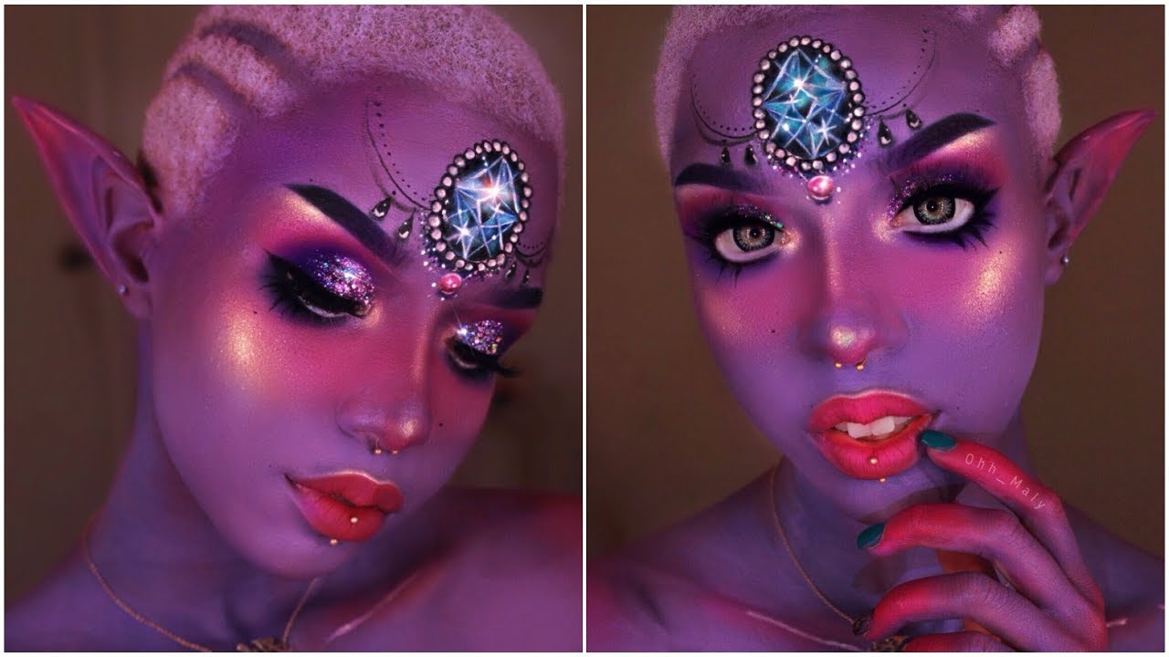 Andromedan | Alien Glam Makeup Tutorial