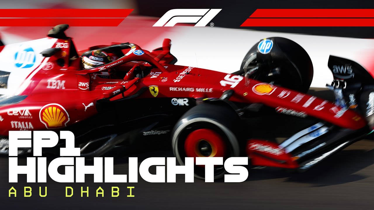 FP1 Highlights | 2025 Abu Dhabi Grand Prix
