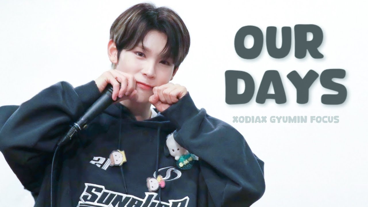 [4K] 241117 소디엑 (XODIAC) 규민 (GYUMIN) 직캠 - OUR DAYS | 퍼스트뮤직 대면 팬싸인회