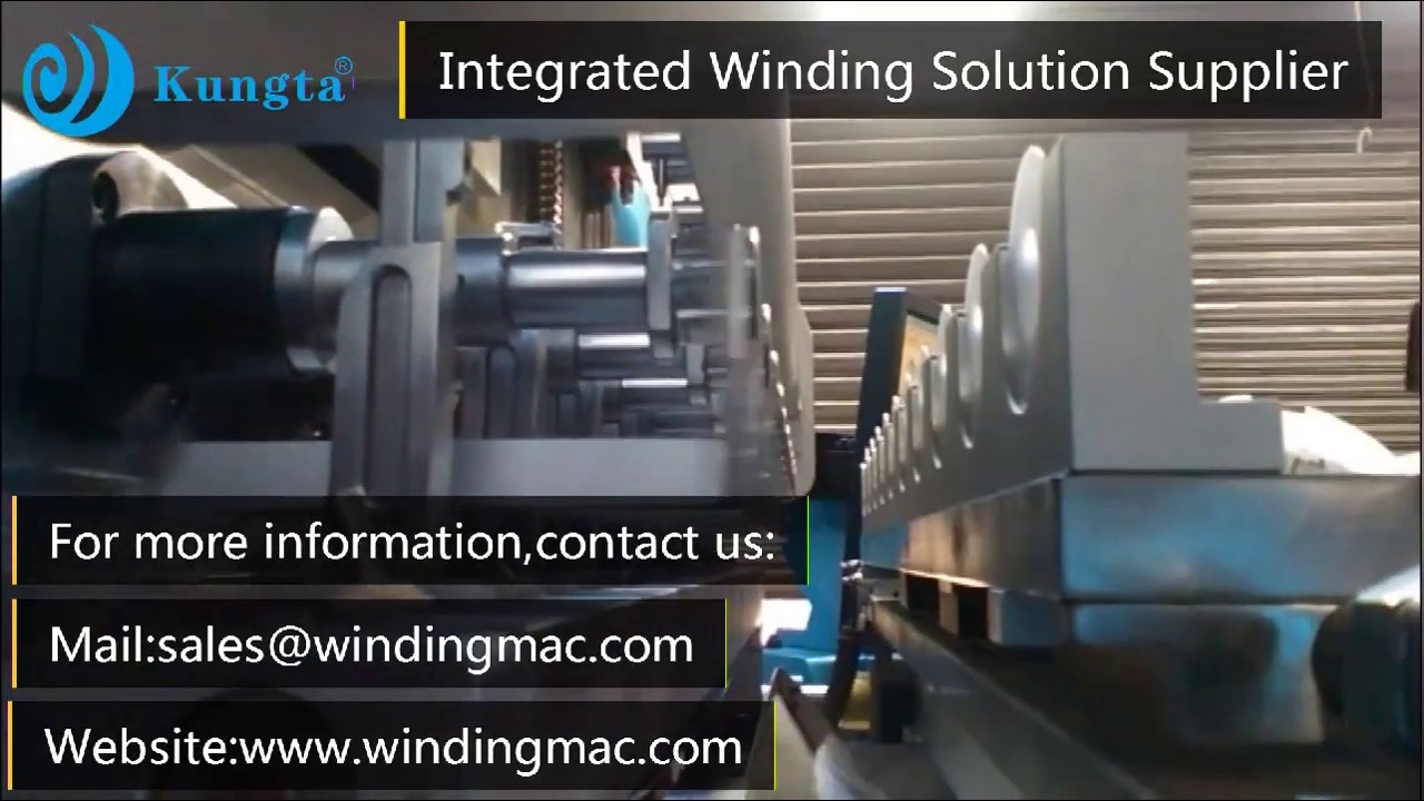 8 Spindle Automatic PM Stepper motor coil winding machine