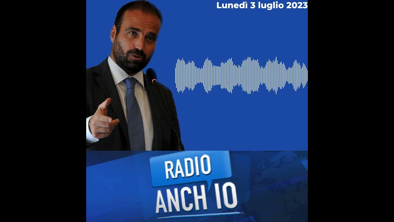 Luigi Marattin a Radio Anch'Io | Rai Radio1 - 3 luglio 2023