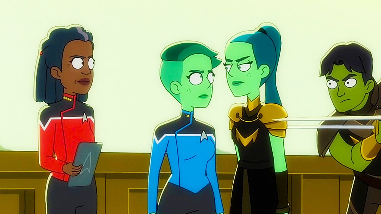 Tendi Offers Herself Instead Of The Ship - Star Trek Lower Decks 4x10