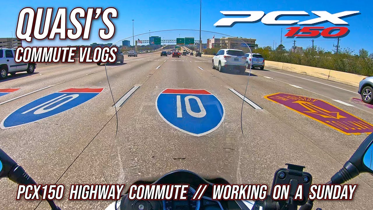 VLOG: PCX150 Highway Commute // Working on a Sunday