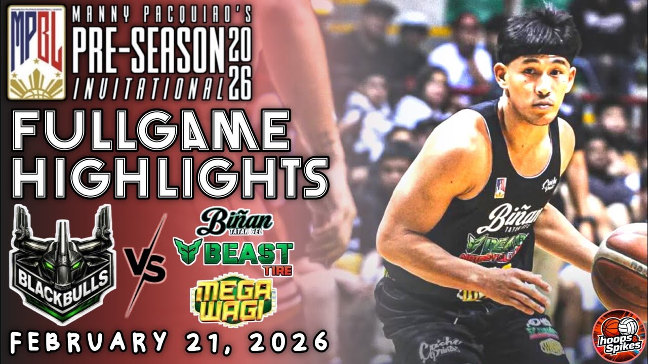MPBL 2026 PRE-SEASON FULL HIGHLIGHTS - QUEZON CITY VS BIÑAN [FEBRUARY 21, 2026]