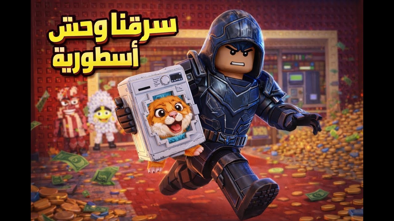 روبلوكس سرقنا وحوش أسطورية #gaming