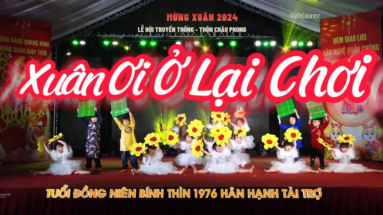 Xuân Ơi Ở Lại Chơi | Trường mầm non Hoa Mai Liên Hà