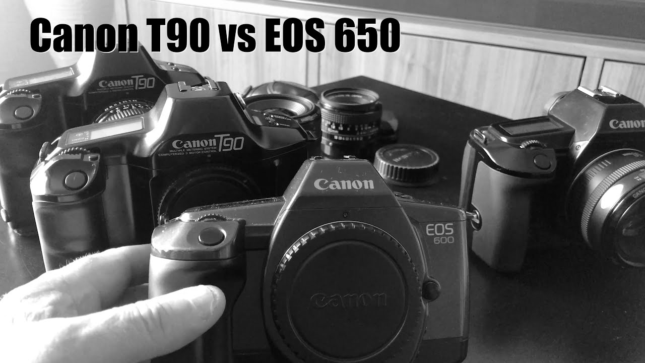 Canon T90 vs EOS 650: Two Great Film Cameras Compared
