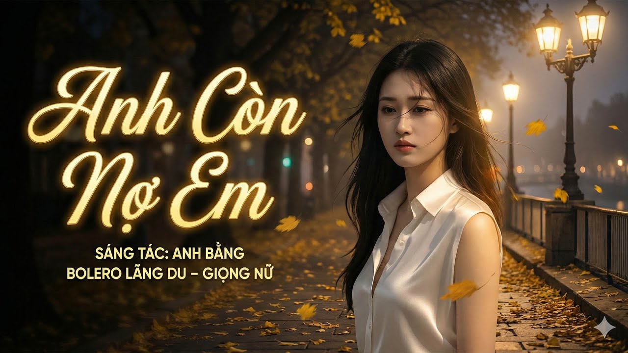 ANH CÒN NỢ EM – Anh Bằng | Bolero Buồn Day Dứt – Phối Mới Cực Mê, Nghe Là Thấm TẬN TIM