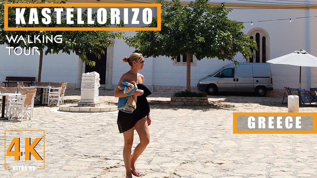 KASTELLORIZO, GREECE WALKING TOUR 4K | GREECE Travel Guide 2023