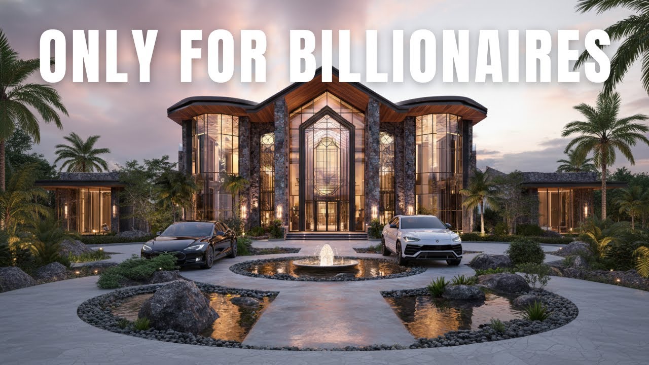 👑🕯️ A Modern Mansion Designed Only for Billionaires—Where Luxury Has No Limits 💰✨