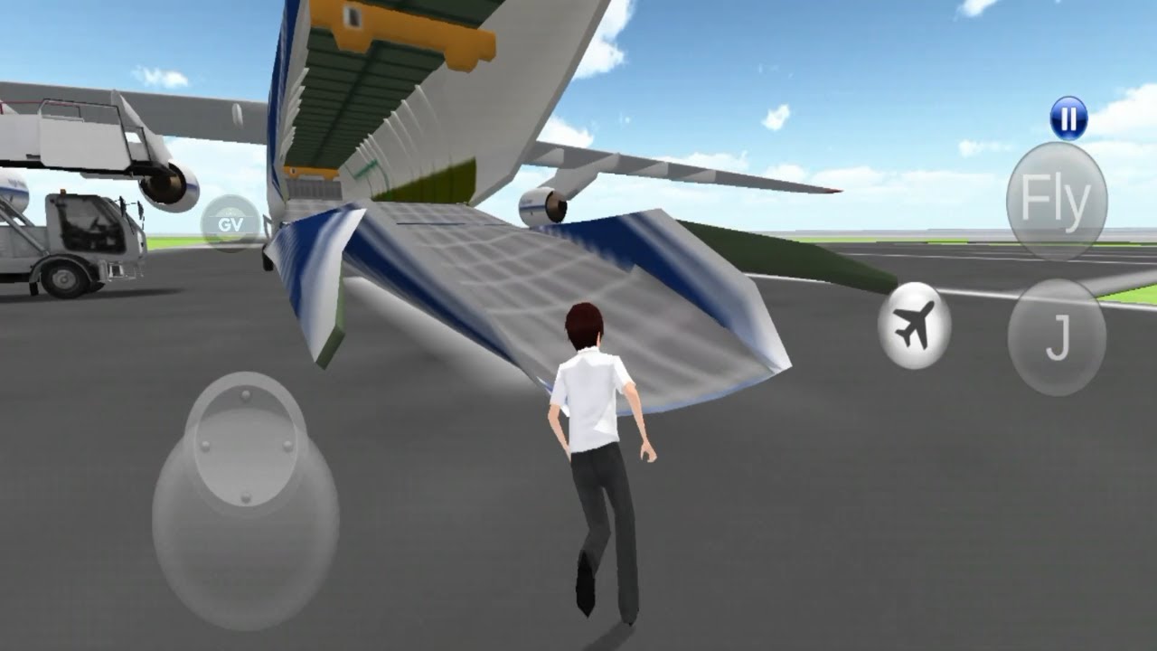 Flight Airplane City Pilot Simulator #2 - Plane Boeing Emergency Landing - 3D Driving Class 2025