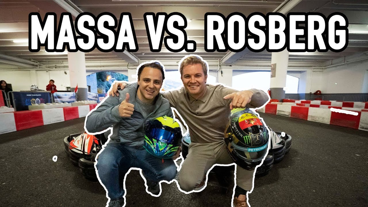 MASSA VS ME: BROKEN RIBS & GO KARTS | NICO ROSBERG | eVLOG