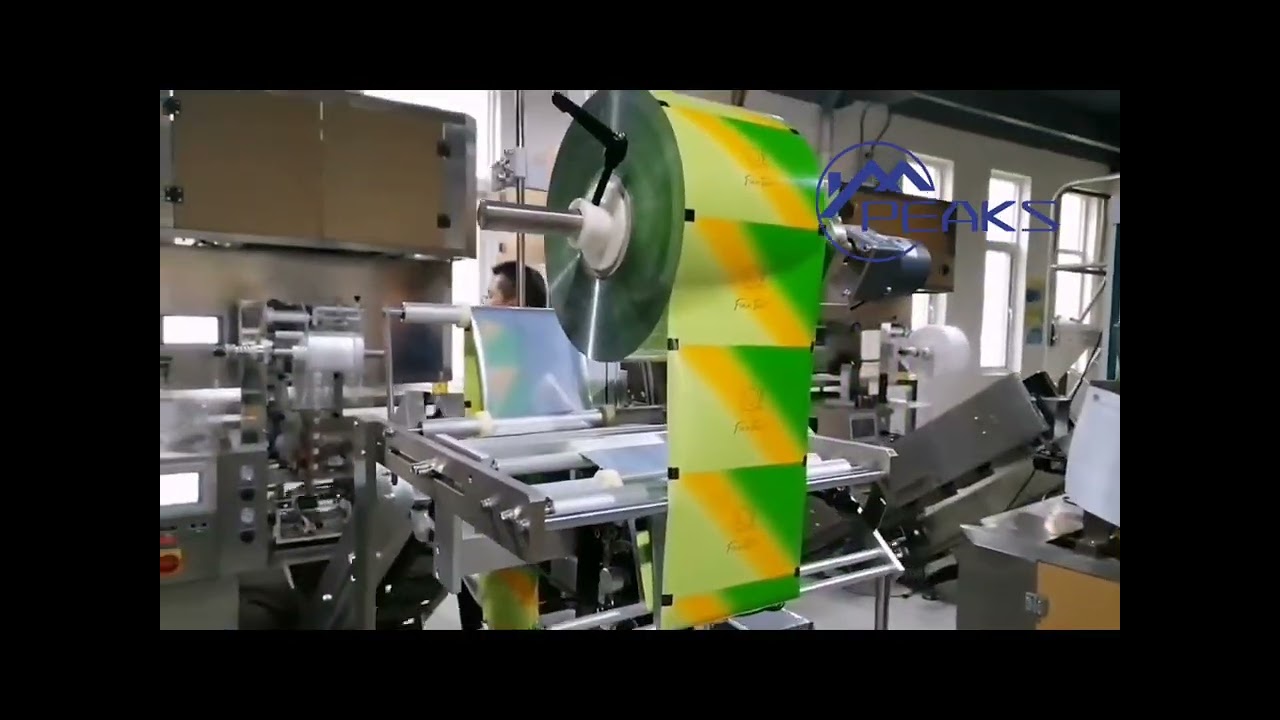 Full Automatic 60bags/min Triangle Tea Bag Packing Machine