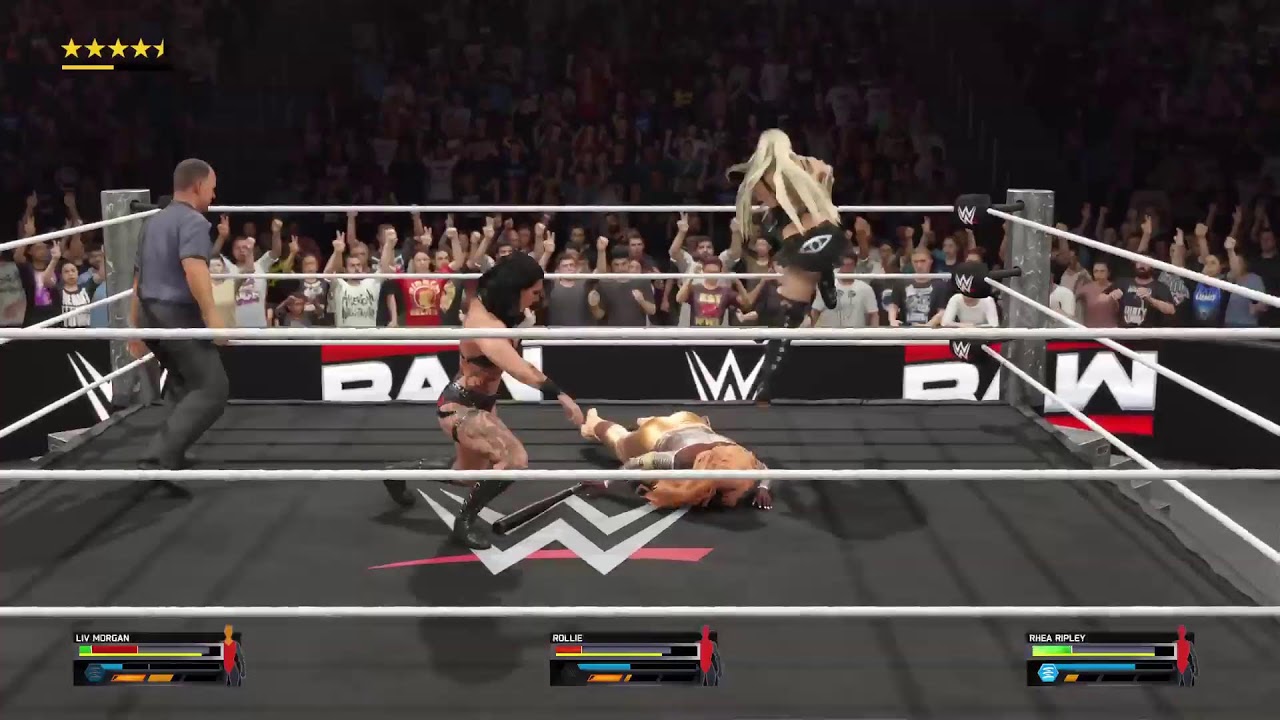 ROLLIE POLLIE SNACK MEALZ Zeus network WWE2K25