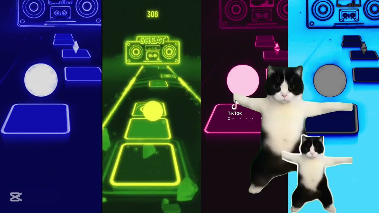 Paw Patrol Team Sky vs Ryder vs Rublle vs Chase Coffin Dance Music Tiles hop Edm Rush