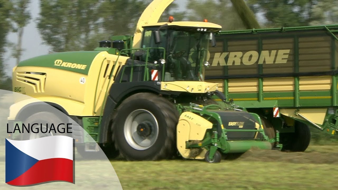 KRONE BiG X 680 ·780 · 880 · 1180 – Samojízdných řezaček