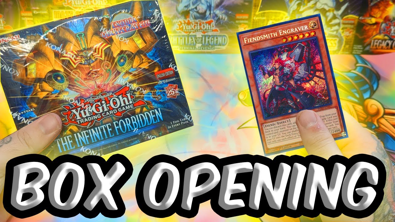 NEW INFINITE FORBIDDEN BOOSTER BOX OPENING!