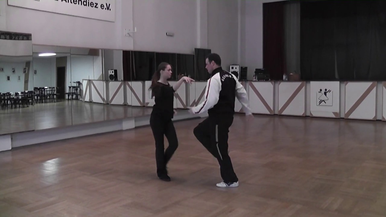 Andreas Fett & Denise Egenolf - Discofox Training 2013
