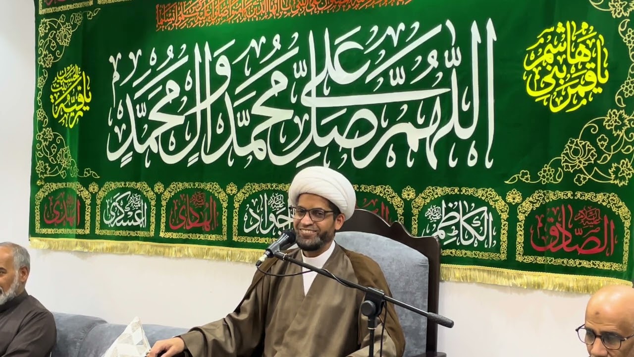 مواليد الأقمار الشعبانية عليهم السلام  - الشيخ فايز العوازم- مجلس الحاج عبدالرسول العوازم