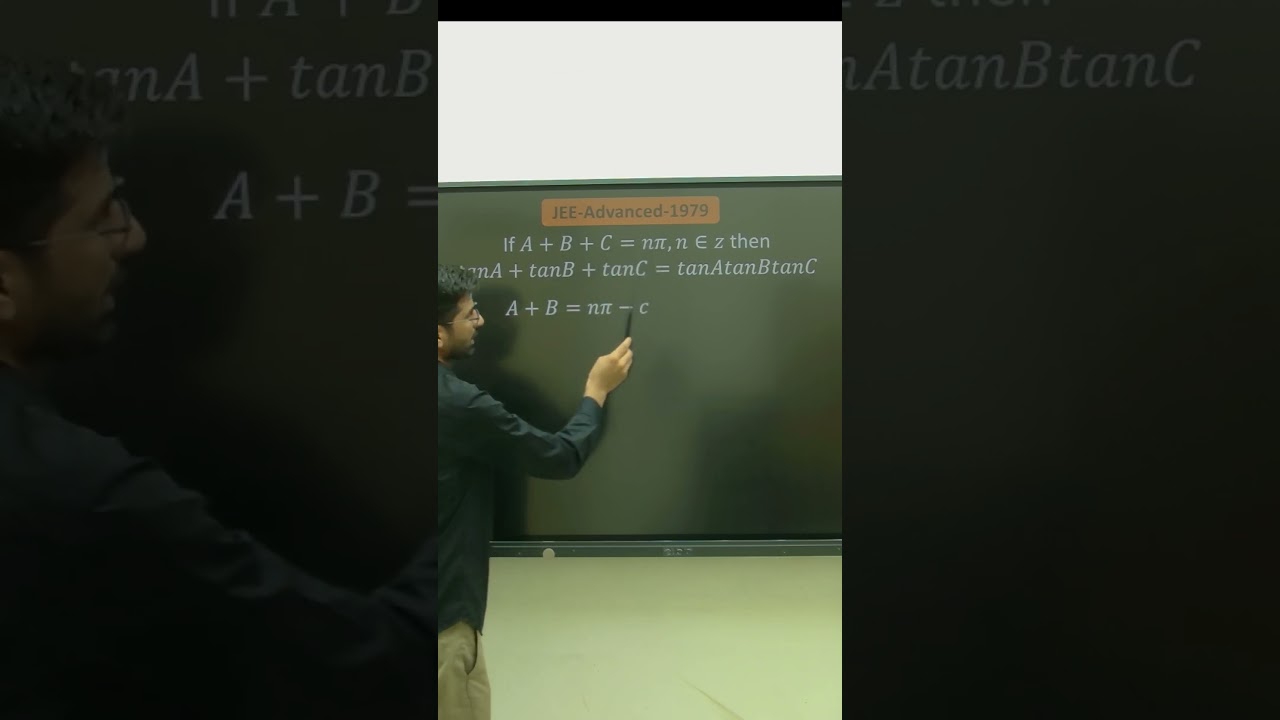 Trigonometric JEE Advanced Question #jeemains #jeeadvanced #trigonometry