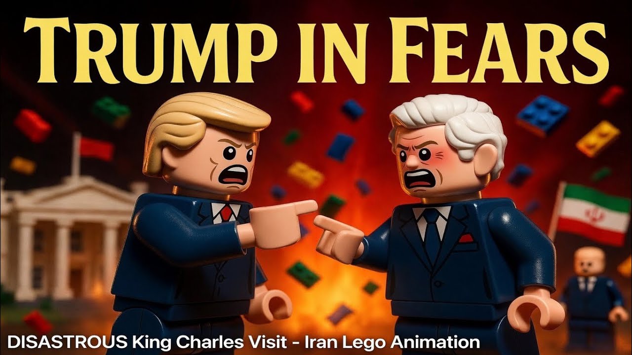 Trump PANICS Over DISASTROUS King Charles Visit Start &ndash; Iran Lego Animation