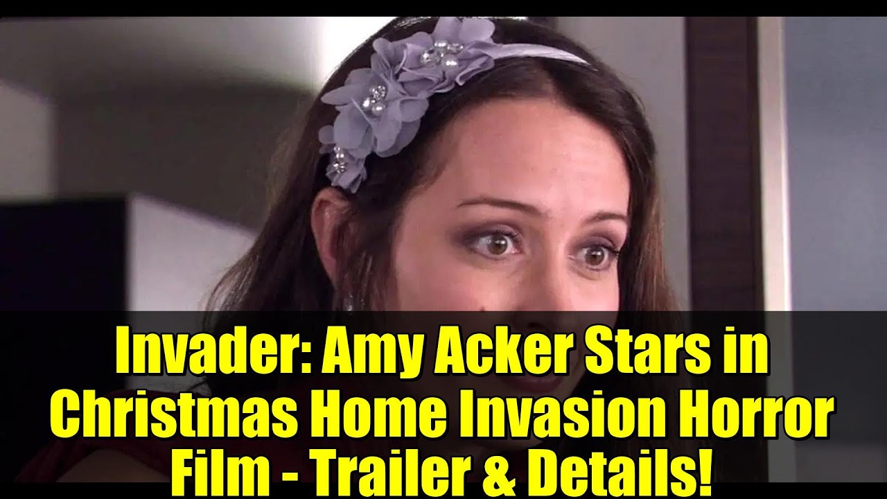 Захватчик: Эми Экер снимается в рождественском фильме ужасов о вторжении в дом — трейлер и подроб...