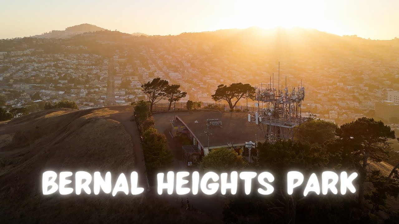 Bernal Heights Park Sunset | A San Francisco Drone Journey