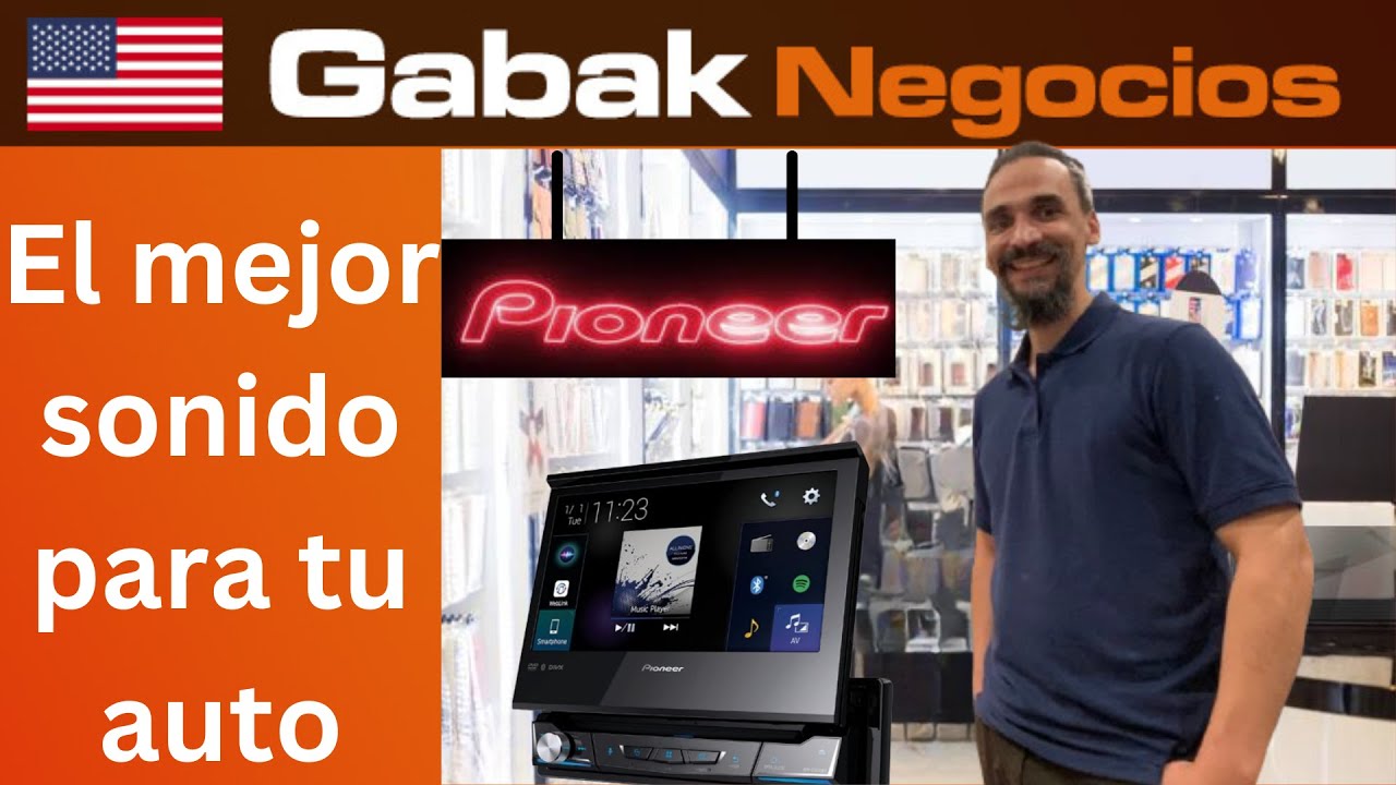 Estereo para auto con pantalla y bluetooth pioneer avh 3500nex unboxing
