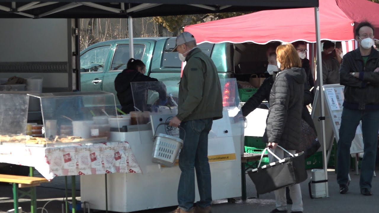 Markt in Fischamend