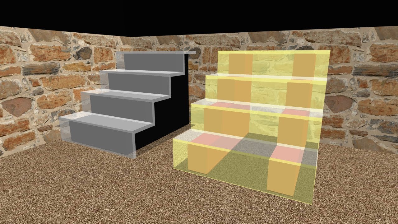 how to make stairs with a glass 3d model in sweet home 3d #- 02