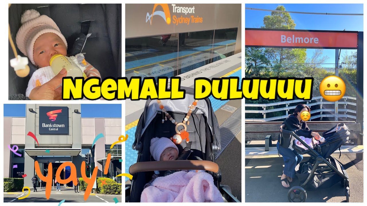 Naik turun kerete dengan cucu || NgeMall di Bankstown Central NSW