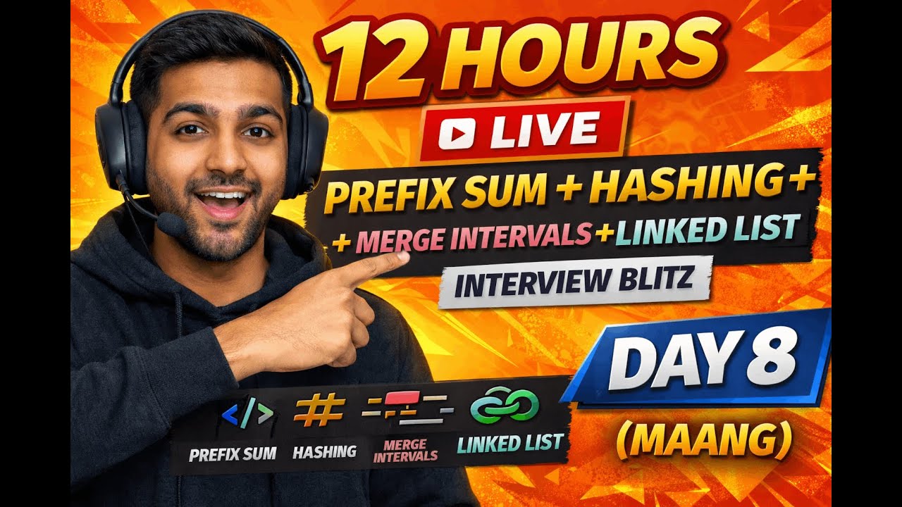 Don’t Skip This! Prefix Sum & Merge Intervals Are Everywhere in LeetCode Interviews