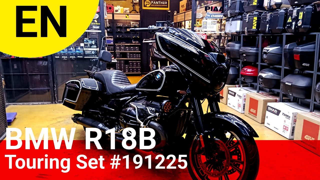 EN | Review BMW R18B Touring Set  #191225 ( DENALI D7 + CHIGEE + PANTHER )
