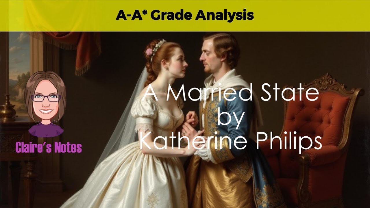 Master 'A Married State' by Katherine Philips from Songs of Ourselves: Exam-Focused Analysis