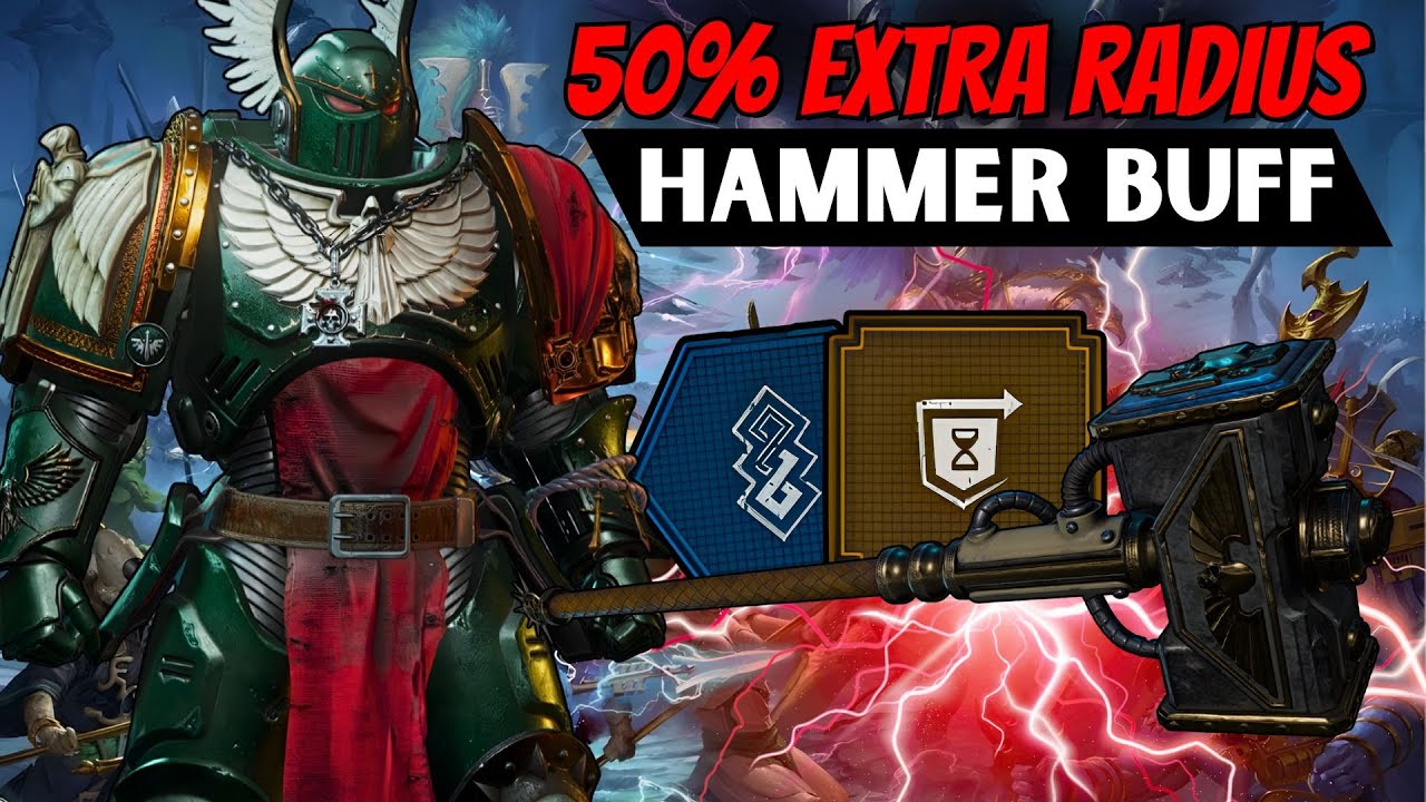 Thunder Hammer Bulwark Got MASSIVE AOE Damage Radius Buff in Patch 10.0 - Space Marine 2