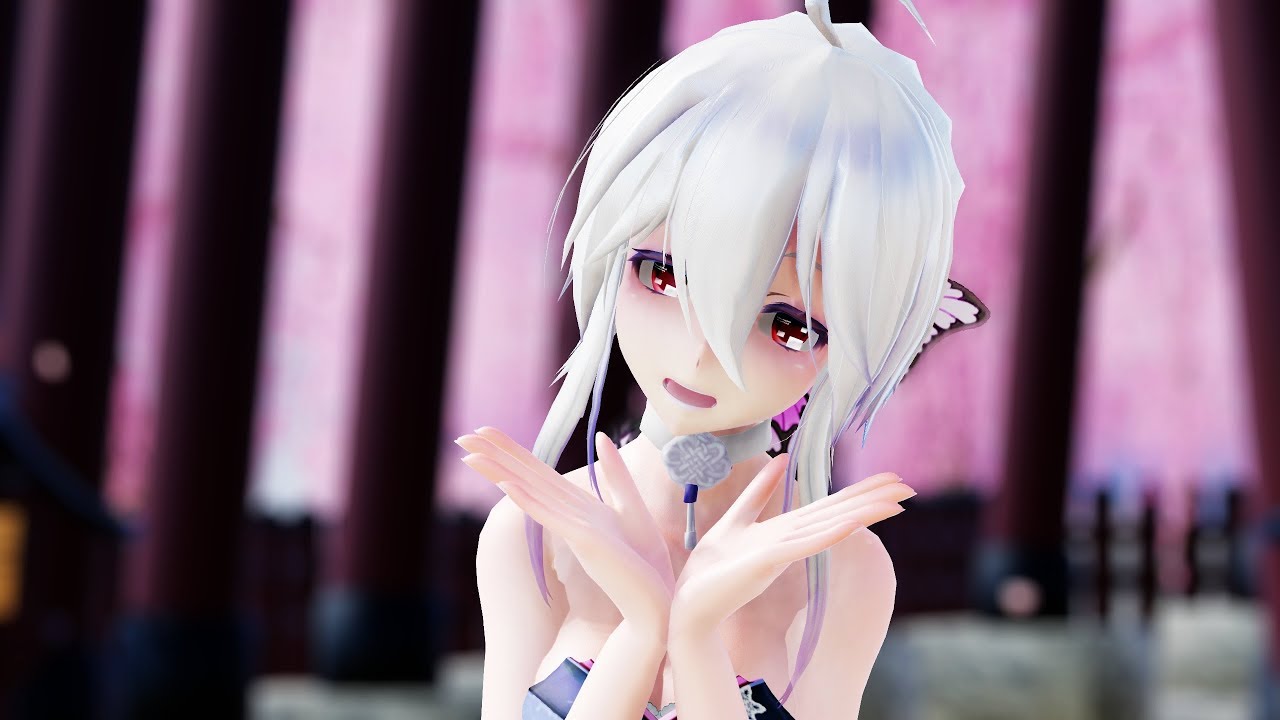 【MMD】君色に染まる-HAKU弱音【4KUHD】