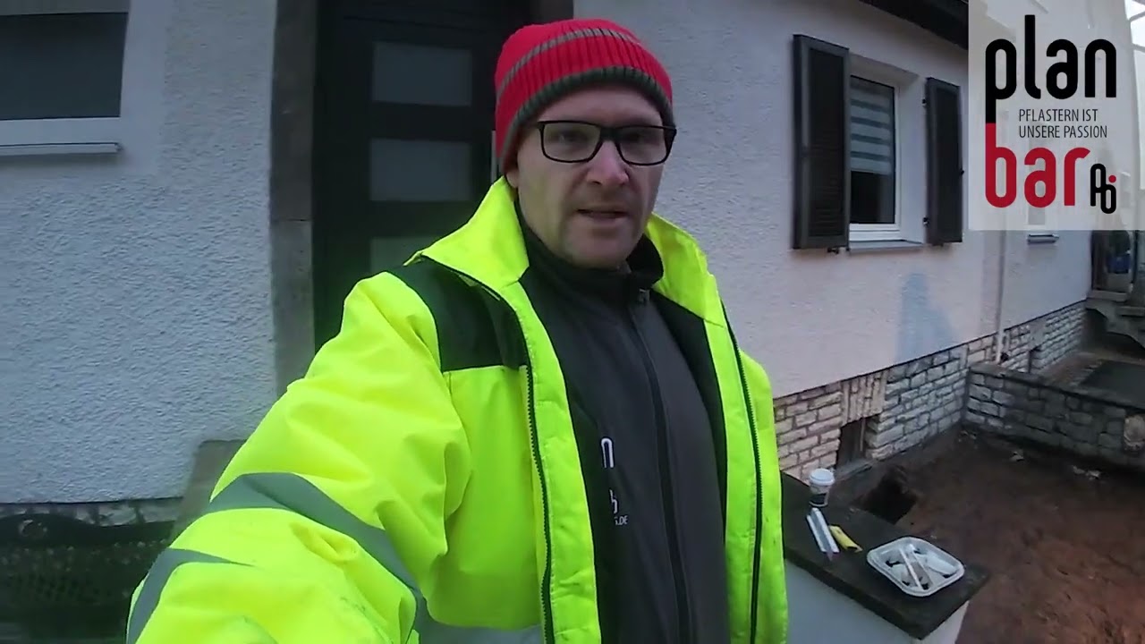 KFZ Stellfläche pflastern mit ÖKO Pflaster