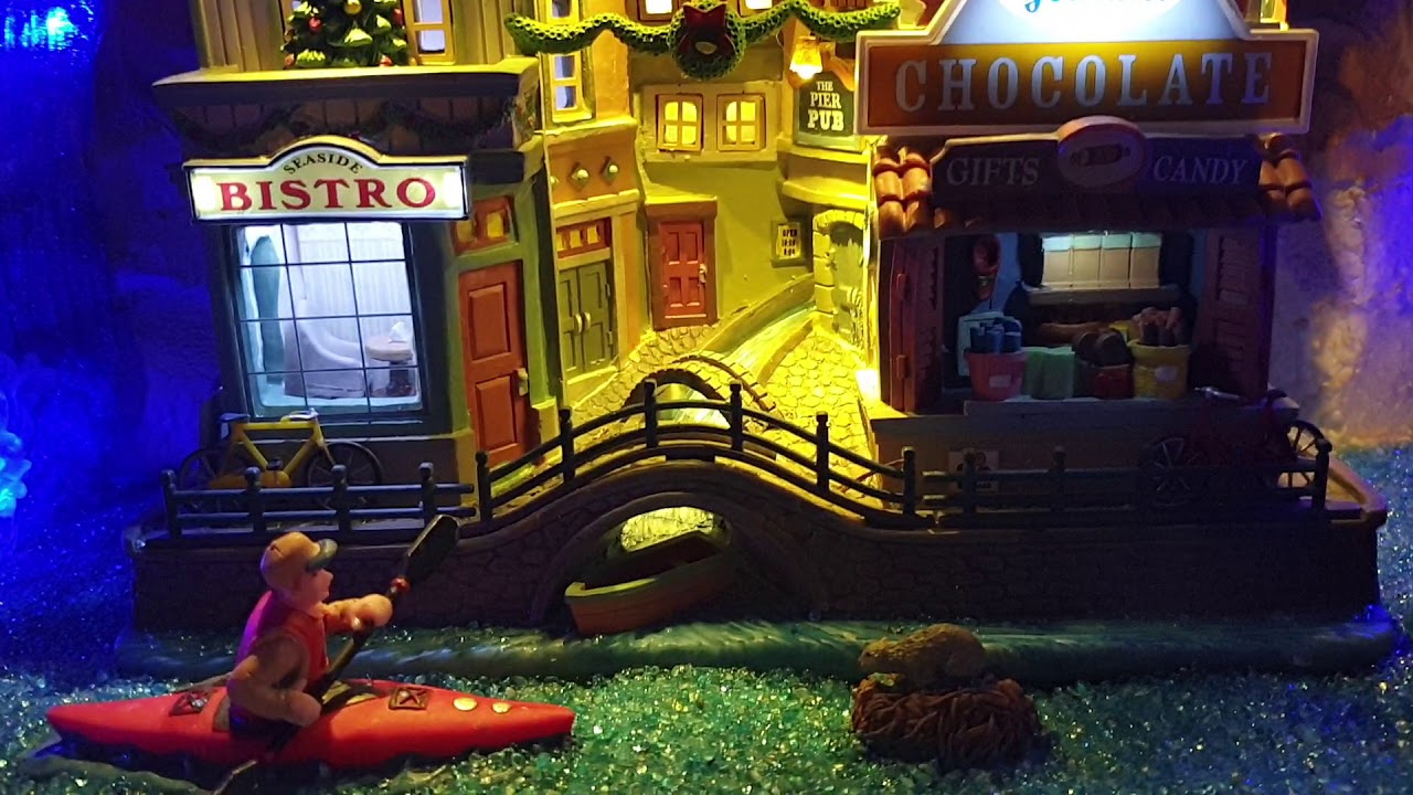 Mon village de Noël lemax 2020 version plein jour