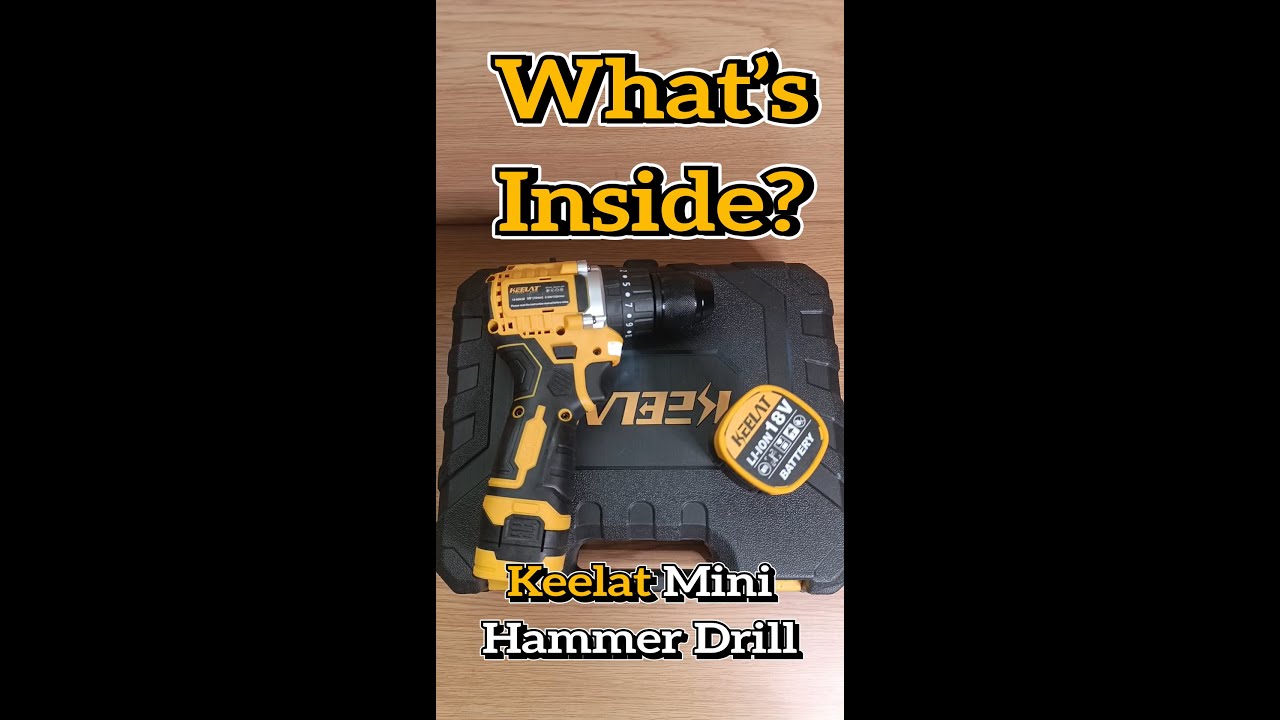 Keelat Powertools: Cordless Impact / Hammer Drill 18v (Review)