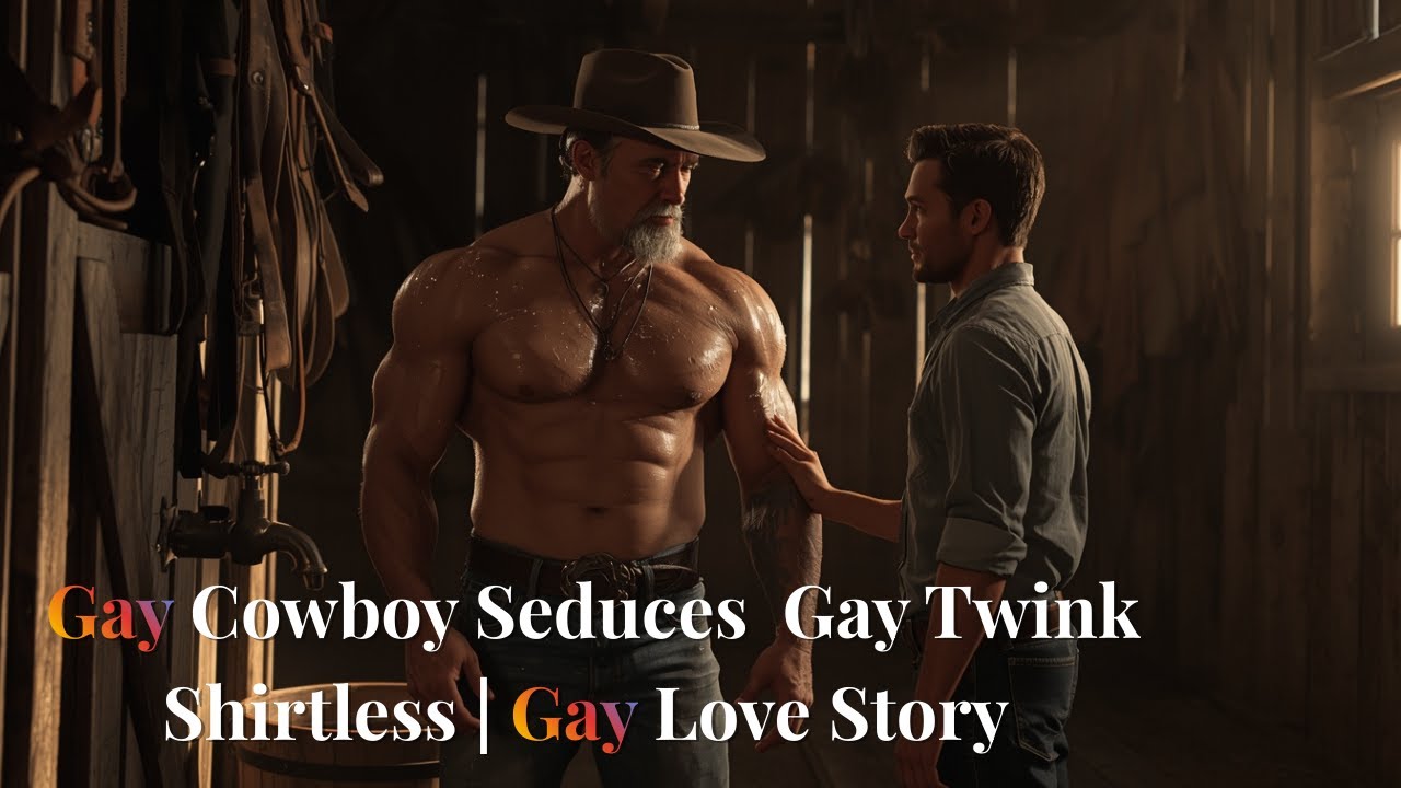 Gay Cowboy makes Gay Twink fall in Love with him | Gay Love story