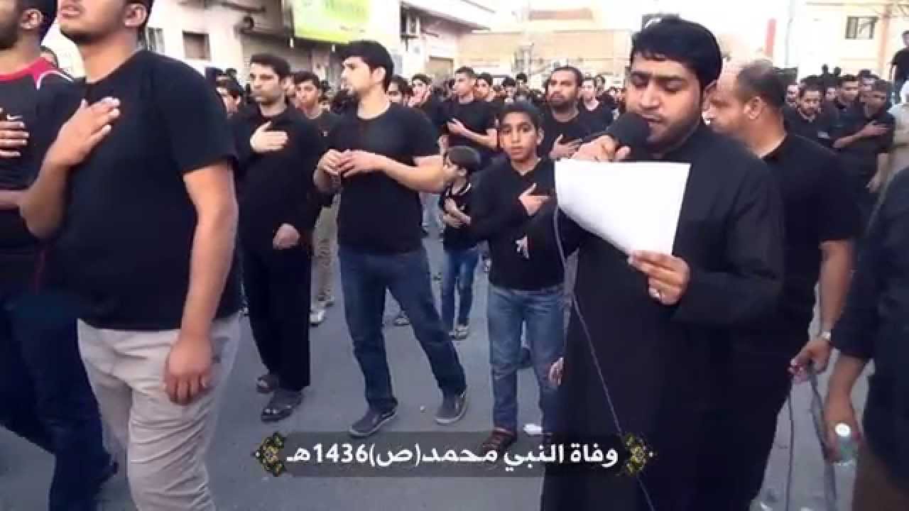 عزاء الدراز - وفاة النبي محمد (ص) 1436هـ - أحمد قربان 2