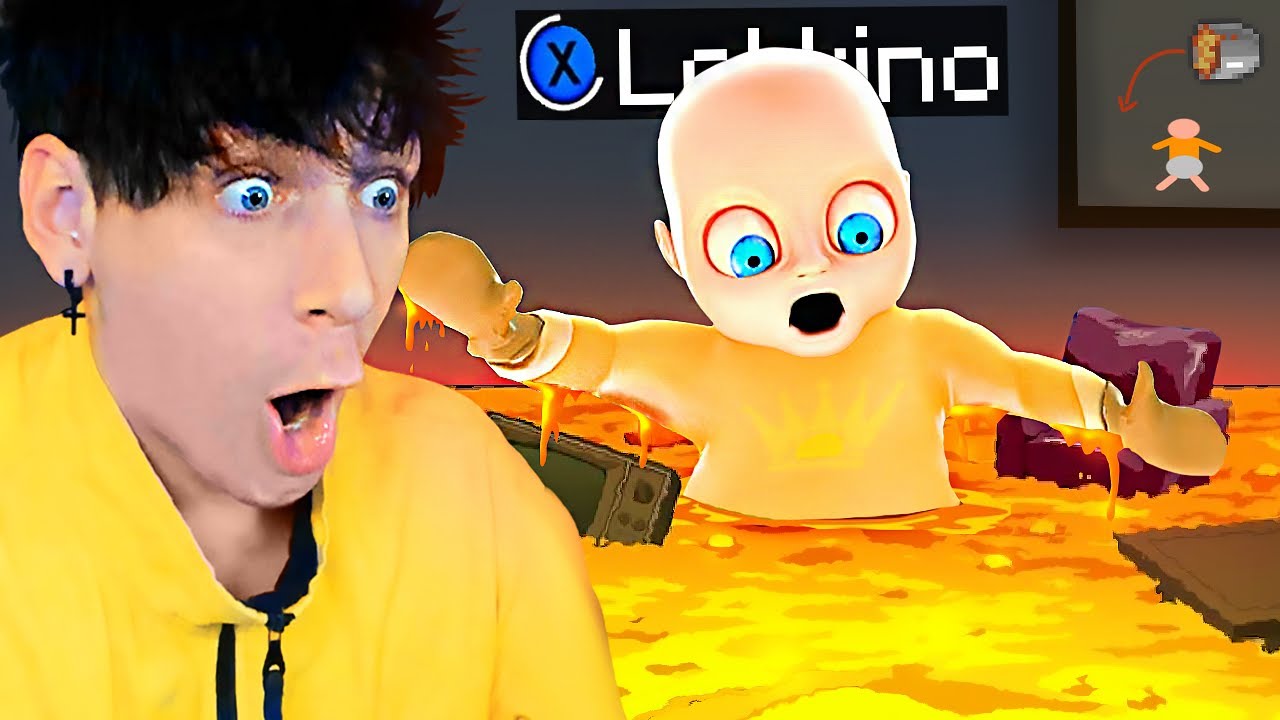 LOKKINO IN YELLOW GIOCA a THE FLOOR is LAVA!!