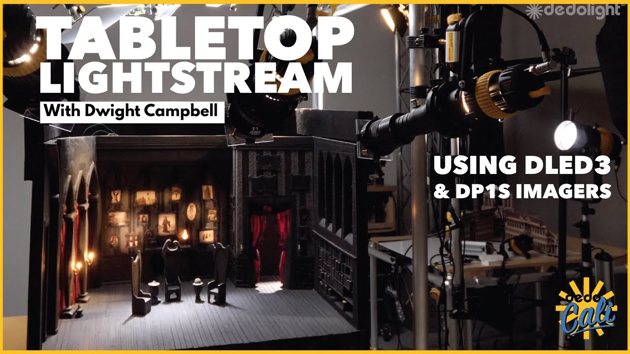 Tabletop Lightstream & DLED3 DP1S Projection - With Dwight Campbell