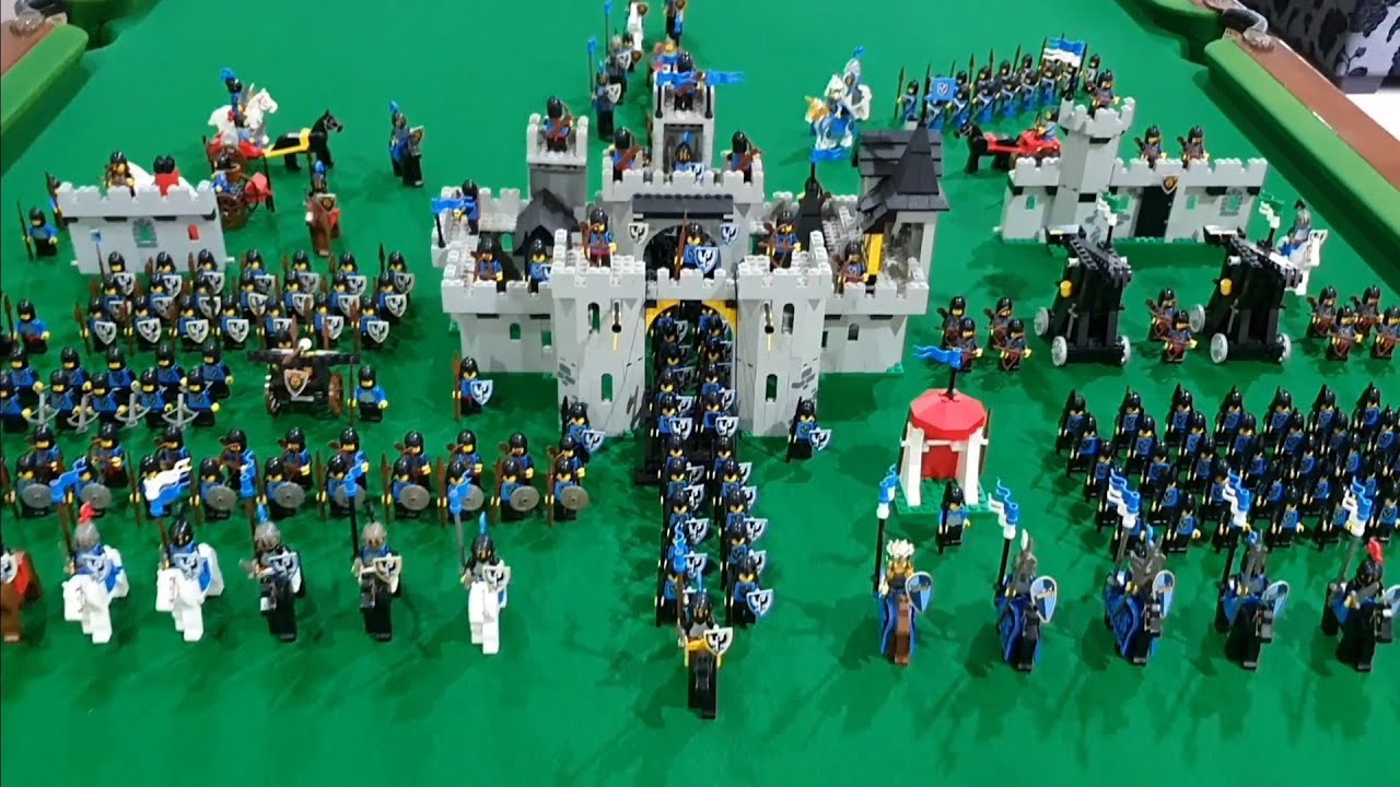 Alternate Build. Black Falcon knight's Castle 6074